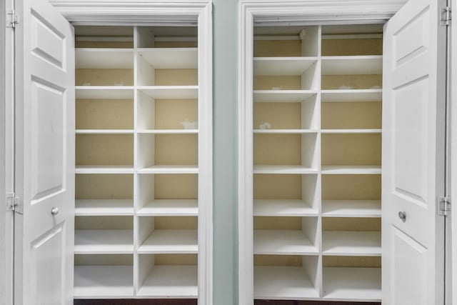 view of closet