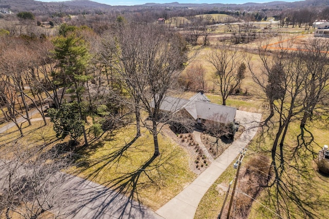 8309 Alamo Rd, Brentwood, TN 37027 - aerial view featuring a mountain view