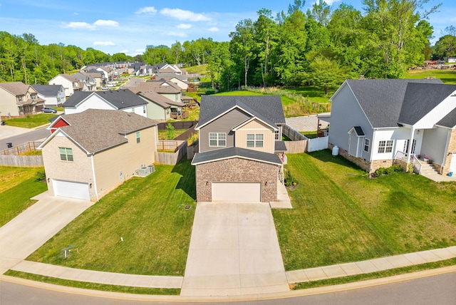 237 Wade Hampton Ln, Clarksville, TN 37040 - aerial view featuring a residential view
