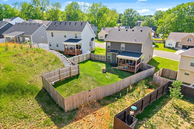 237 Wade Hampton Ln, Clarksville, TN 37040 - bird's eye view with a residential view