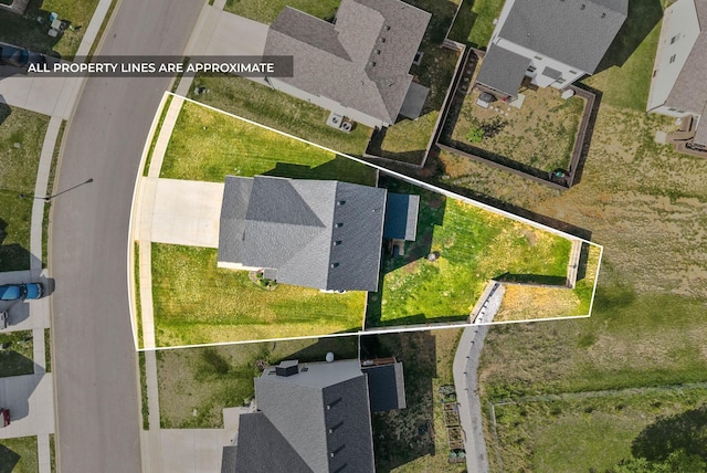 237 Wade Hampton Ln, Clarksville, TN 37040 - birds eye view of property featuring a residential view