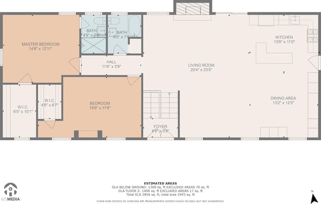 843 Percy Warner Blvd, Nashville, TN 37205 - property floor plan