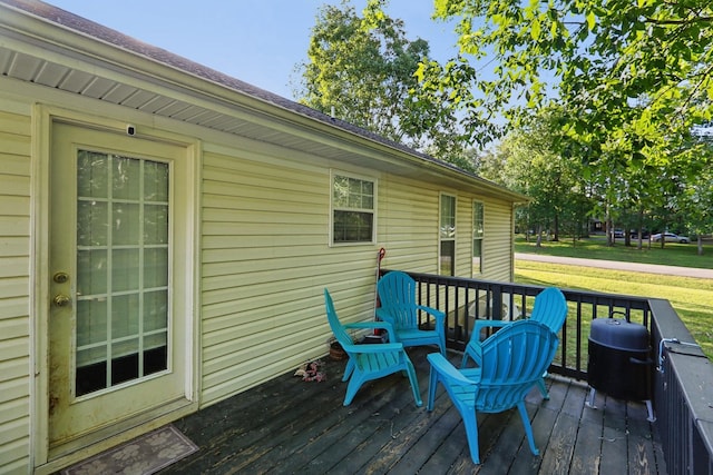 4726 Hickory Ln, Murfreesboro, TN 37129 - view of deck