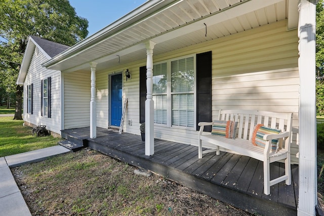 4726 Hickory Ln, Murfreesboro, TN 37129 - view of wooden porch