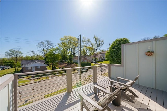 2123A 14th Ave N, Nashville, TN 37208 - deck with a residential view