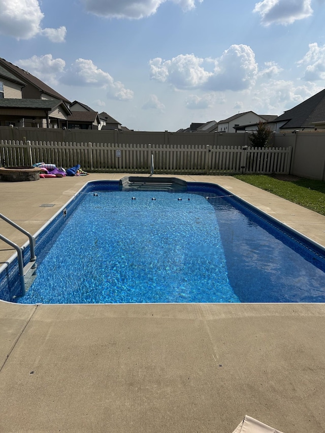 1438 Millet Dr, Clarksville, TN 37040 - view of swimming pool with a fenced backyard and a patio area