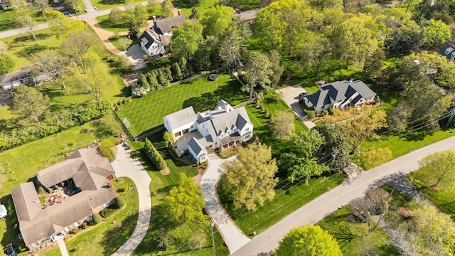 6124 Montcrest Dr, Nashville, TN 37215 - drone / aerial view with a residential view