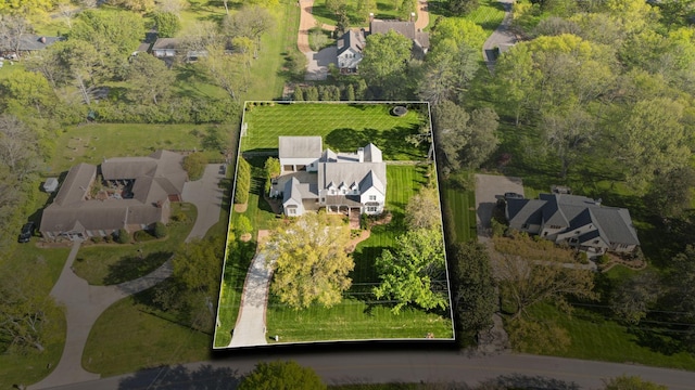 6124 Montcrest Dr, Nashville, TN 37215 - drone / aerial view