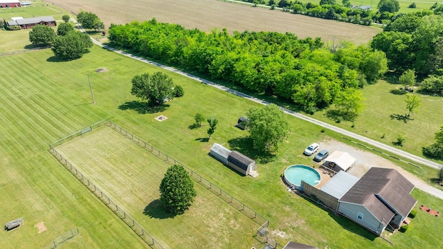 1496 Wade Brown Rd, Lewisburg, TN 37091 - drone / aerial view featuring a rural view