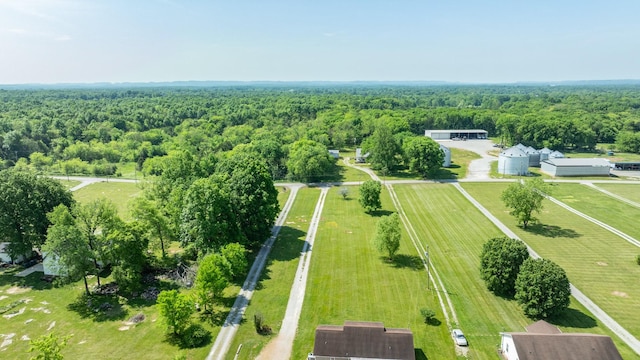 1496 Wade Brown Rd, Lewisburg, TN 37091 - aerial view with a forest view