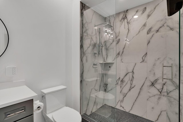 1024 Club View Dr Unit A101, Gallatin, TN 37066 - full bath featuring toilet, vanity, and a marble finish shower