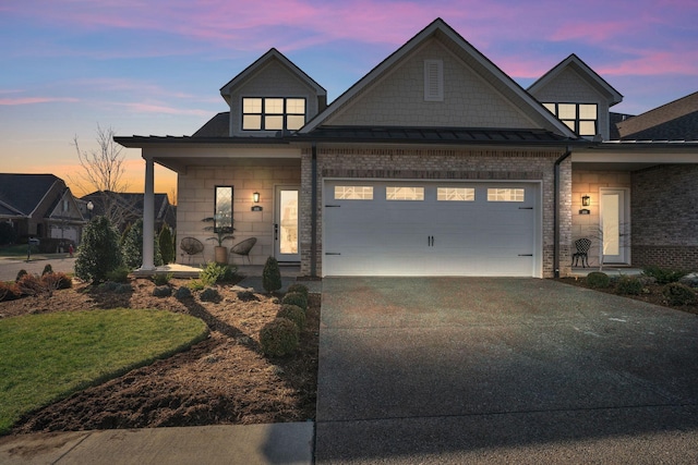 1024 Club View Dr Unit A101, Gallatin, TN 37066 - craftsman house featuring driveway, covered porch, and a garage