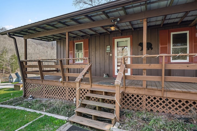 237 Cooper Ln, Smithville, TN 37166 - view of deck