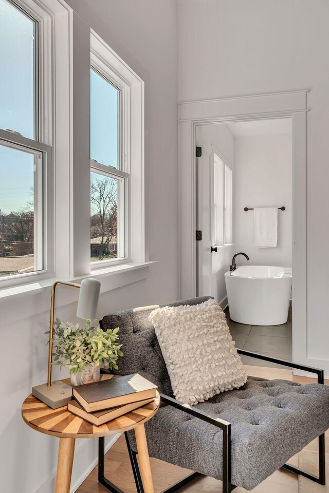 view of sitting room