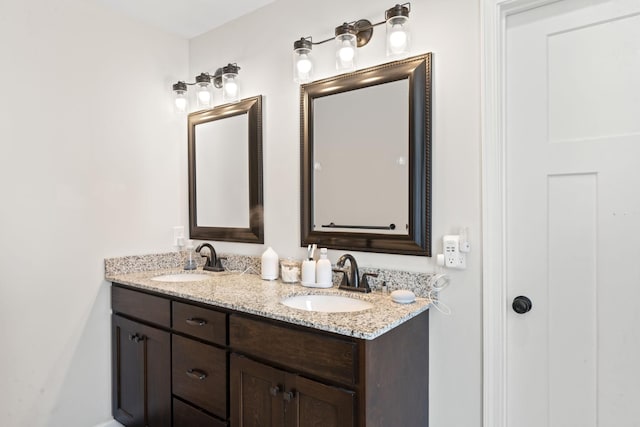 1132 Richland Farms Dr, Manchester, TN 37355 - full bathroom featuring double vanity and a sink