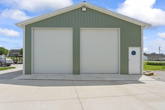 1132 Richland Farms Dr, Manchester, TN 37355 - view of detached garage