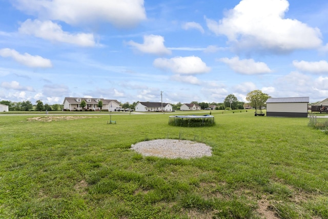 1132 Richland Farms Dr, Manchester, TN 37355 - view of yard with a trampoline