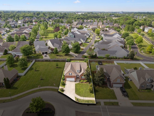 2142 Gold Valley Dr, Murfreesboro, TN 37130 - birds eye view of property with a residential view