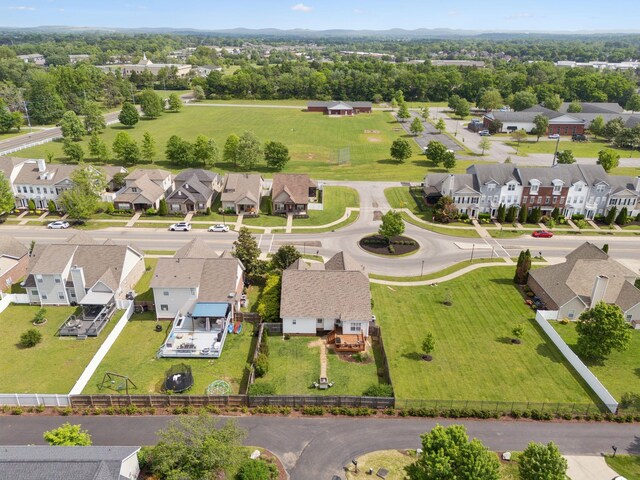 2142 Gold Valley Dr, Murfreesboro, TN 37130 - drone / aerial view with a residential view