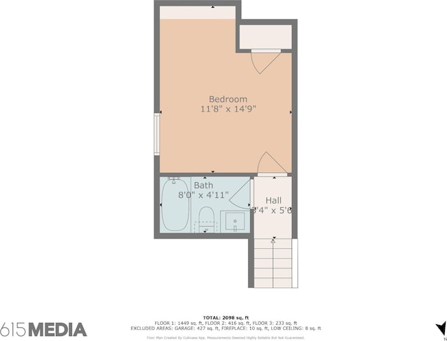 2142 Gold Valley Dr, Murfreesboro, TN 37130 - view of layout