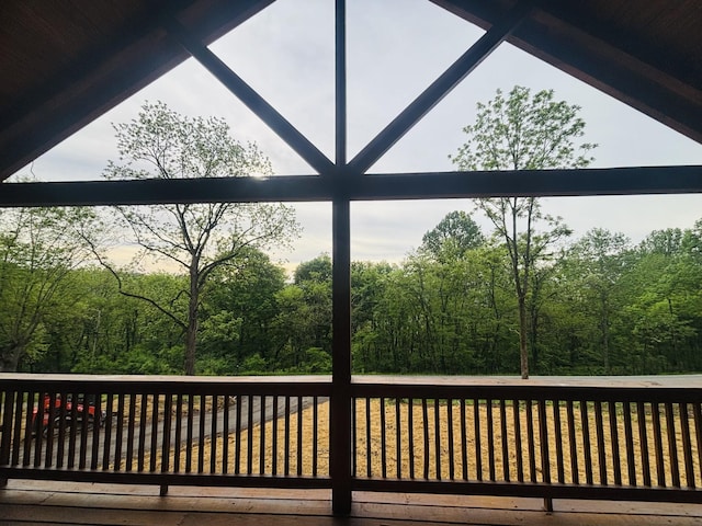 327 Turkey Creek Highway, Carthage, TN 37030 - wooden deck with a forest view
