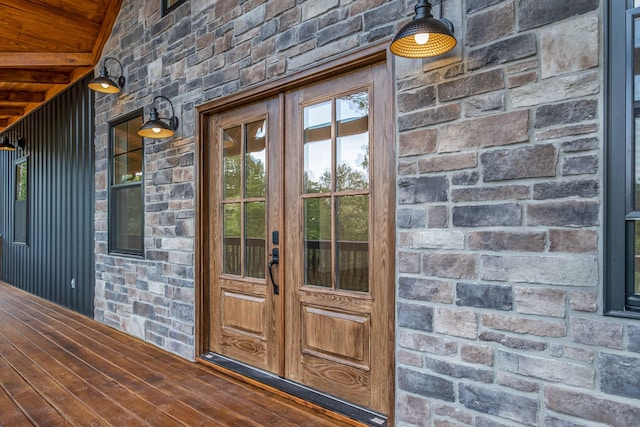 327 Turkey Creek Highway, Carthage, TN 37030 - view of exterior entry with french doors