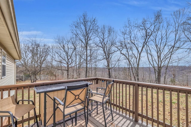 369 Talpha Dr, Dowelltown, TN 37059 - deck with outdoor dining area