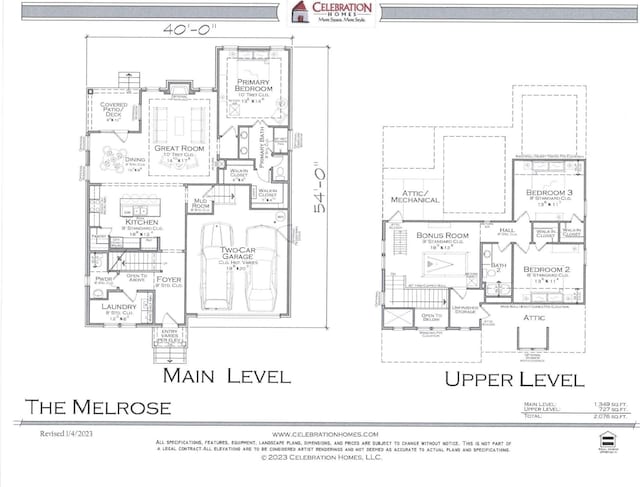 4418 Spregan Way, Smyrna, TN 37167 - view of layout