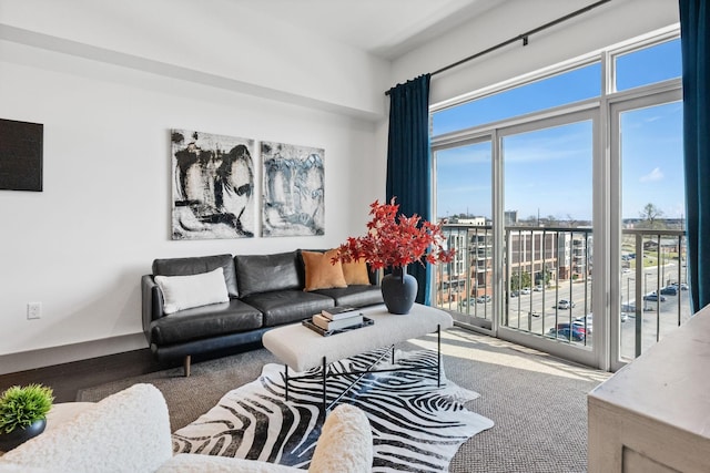 view of living room