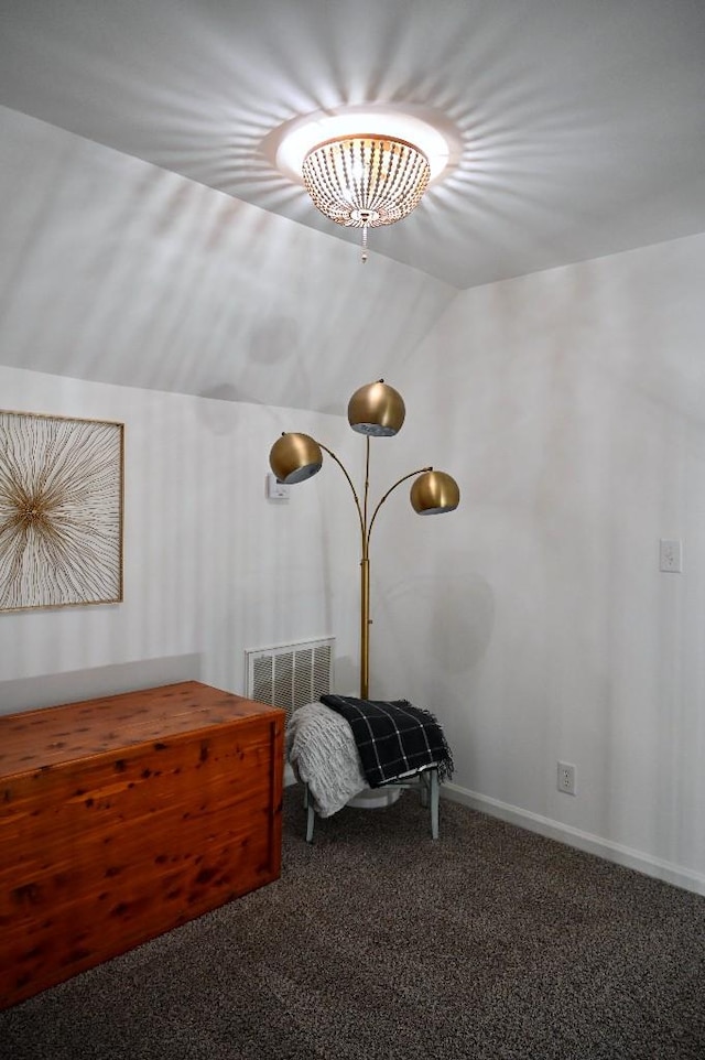 4310 Memory Ln, Adams, TN 37010 - carpeted bedroom with lofted ceiling