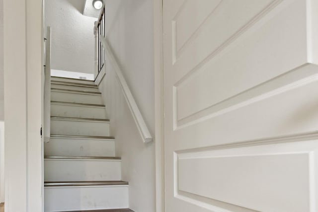 view of stairs