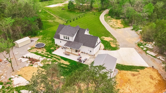 aerial view