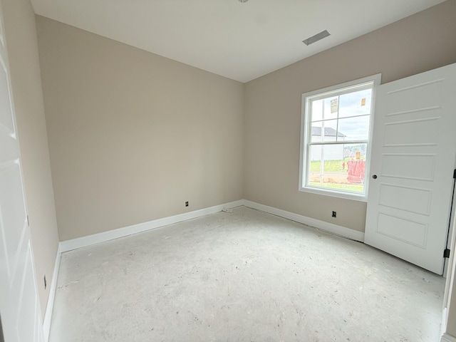 175 Cardinal Crk, Clarksville, TN 37040 - spare room with concrete flooring and baseboards