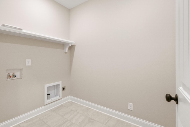 1111 Joe Martin Ln, Lebanon, TN 37087 - clothes washing area featuring laundry area, visible vents, hookup for an electric dryer, baseboards, and washer hookup
