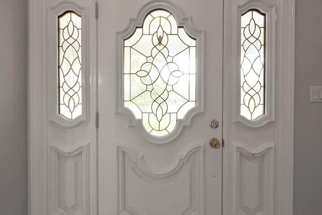 foyer with a wealth of natural light