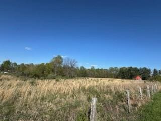 view of nature featuring a rural view
