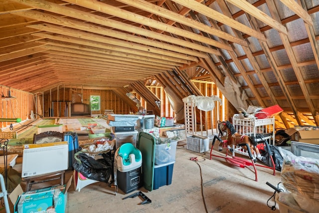 703 Gaither Hinson Rd, Waynesboro, TN 38485 - view of unfinished attic
