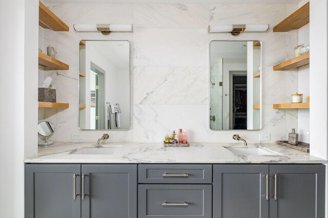 1616 W End Ave Unit 1803, Nashville, TN 37203 - bar featuring tasteful backsplash and a sink
