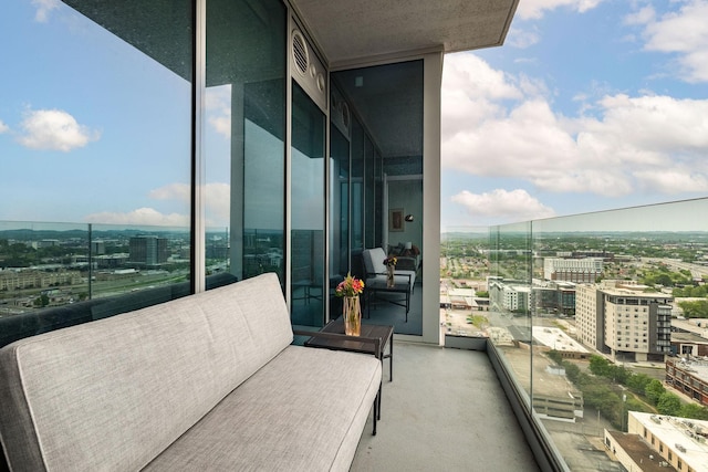 1616 W End Ave Unit 1803, Nashville, TN 37203 - balcony with a view of city