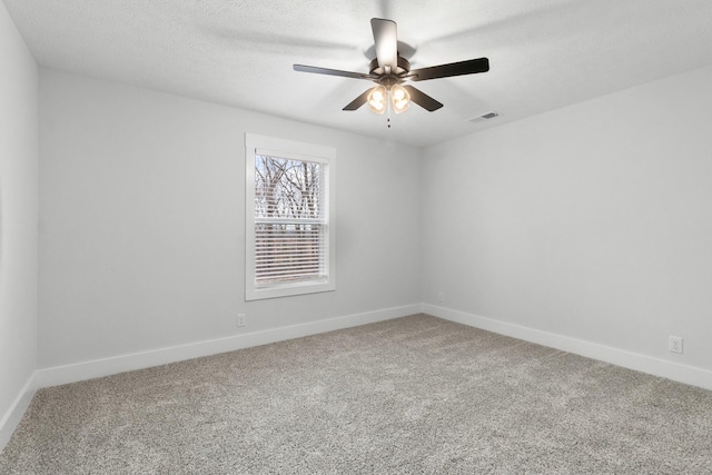 978 Alton Dr, Clarksville, TN 37043 - carpeted spare room featuring baseboards, visible vents, and ceiling fan
