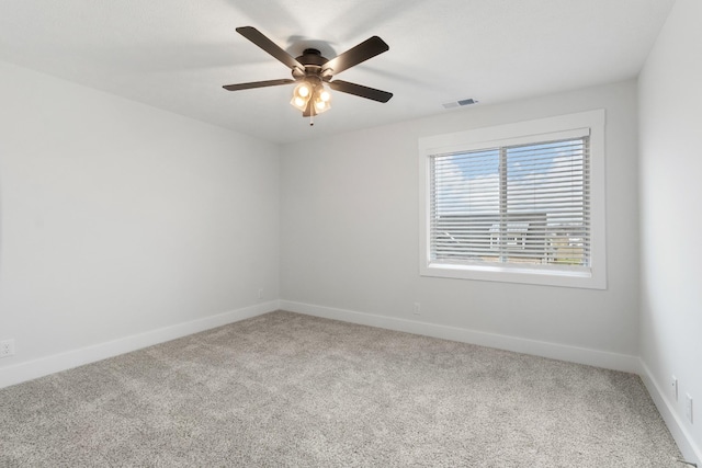 978 Alton Dr, Clarksville, TN 37043 - spare room featuring baseboards, visible vents, and carpet floors