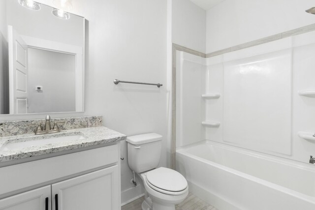 978 Alton Dr, Clarksville, TN 37043 - bathroom featuring toilet, vanity, and  shower combination