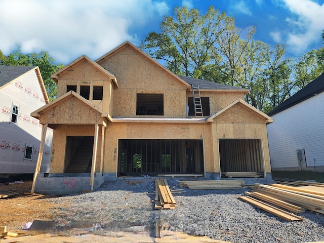 978 Alton Dr, Clarksville, TN 37043 - view of front of house featuring stucco siding