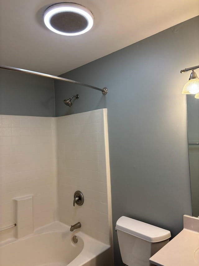 559 Windy Rd, Mount Juliet, TN 37122 - full bath featuring toilet, shower / tub combination, and vanity