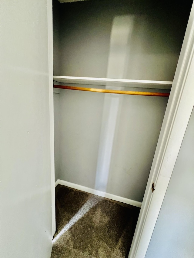 view of closet