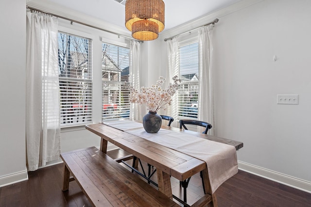 131 Benjamin Ln, Hendersonville, TN 37075 - dining space with baseboards and wood finished floors