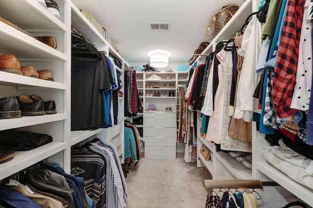 516 Harpeth Trace Dr, Nashville, TN 37221 - walk in closet featuring carpet flooring and visible vents