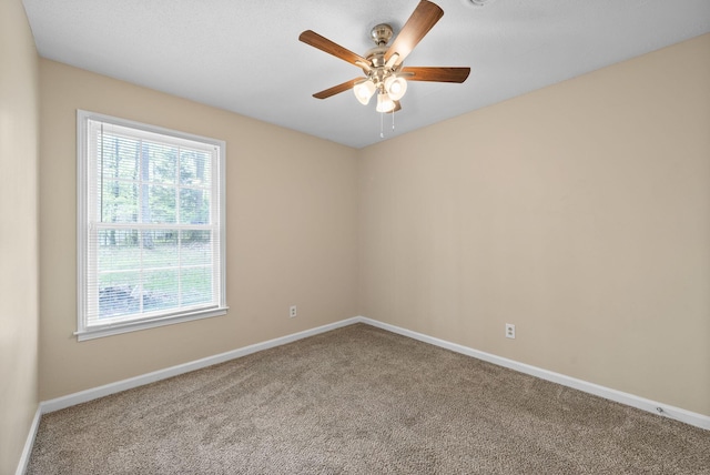 2041 Dotsonville Rd, Clarksville, TN 37042 - empty room featuring carpet flooring, baseboards, and ceiling fan