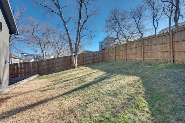 3503 Elkins Ave, Nashville, TN 37209 - view of yard featuring a fenced backyard