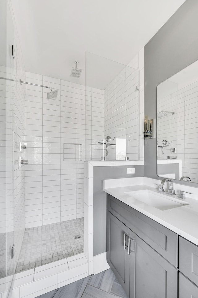 3503 Elkins Ave, Nashville, TN 37209 - full bath featuring vanity and a stall shower